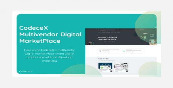 CodeceX Multivendor Digital Marketplace - Marketing apps | Alkanyx