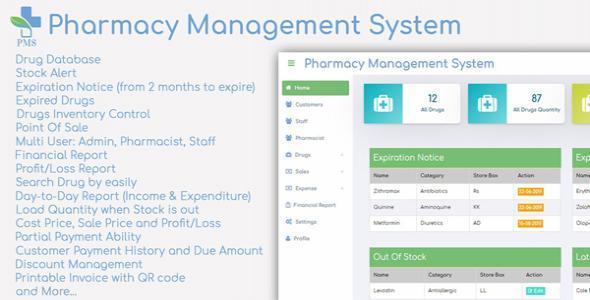 Pharmacy Management System - Productivity apps | Alkanyx