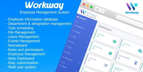 Workway - Employee Management System - Productivity apps | Alkanyx